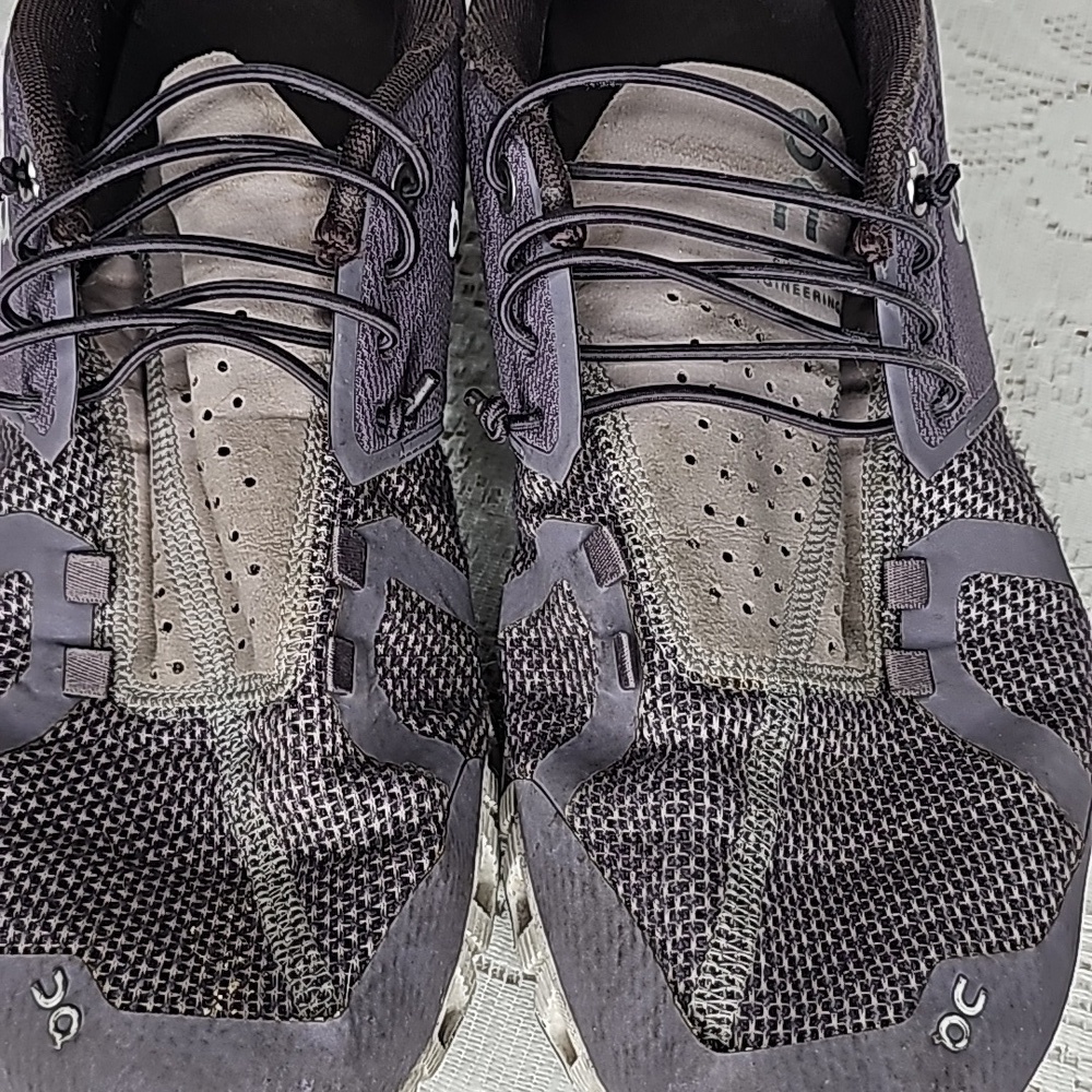 On Running On Cloud 5 gray Walking workout training shoes sz 10.5 - Picture 5 of 10